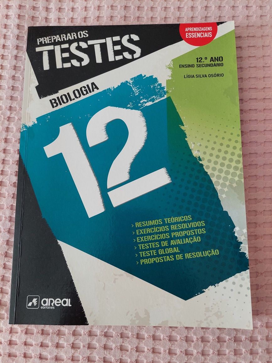 Livro Preparar testes Biologia 12ano