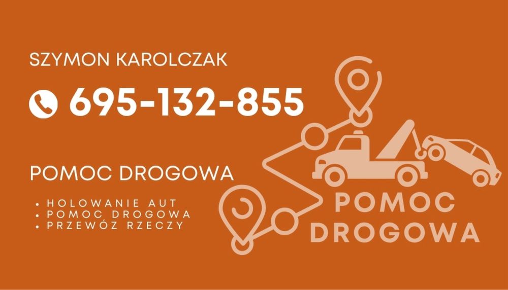 Przewóz rzeczy / Transport Samochodów / Rawicz-Leszno-Wrocław-Poznań /