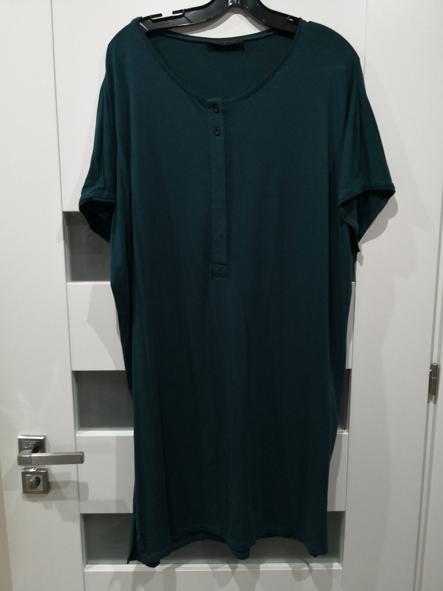 Zielona sukienka tunika 4xl