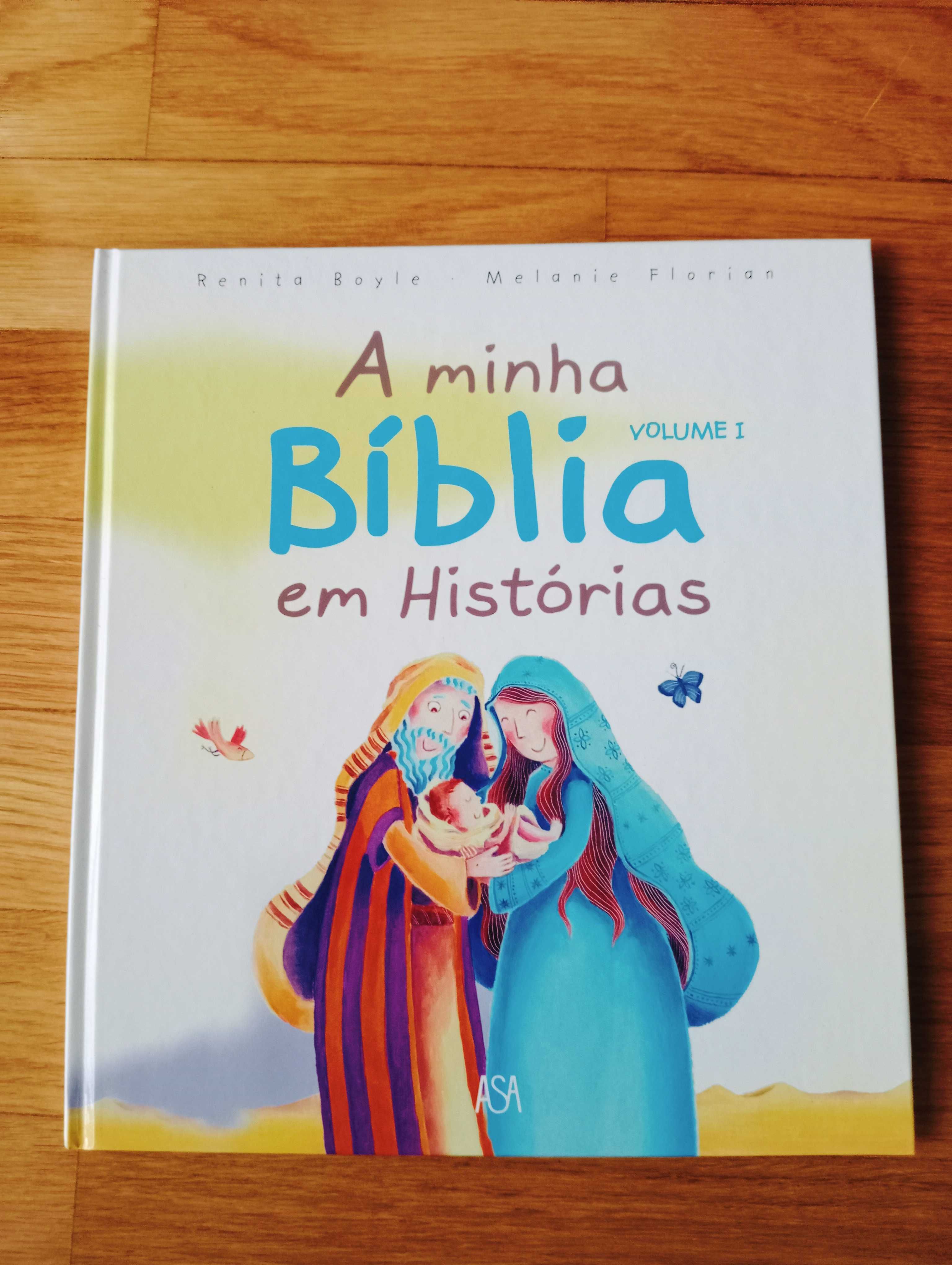 Livro A minha bíblia em histórias vol.I