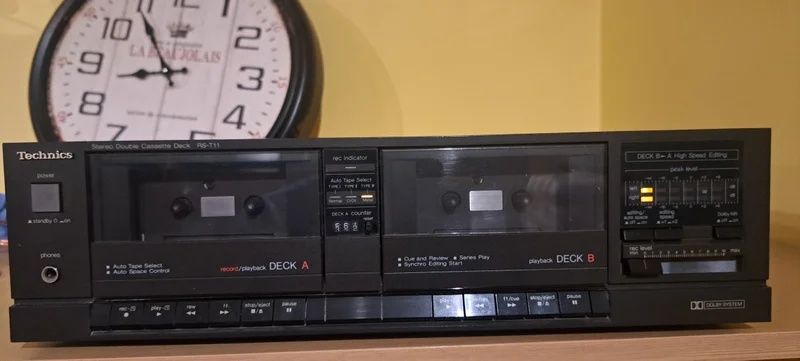 Leitor Cassetes Technics Hi-fi RS-T11