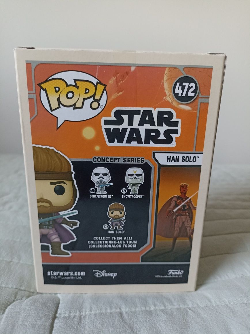 Funko Pop Star Wars Han Solo Novo