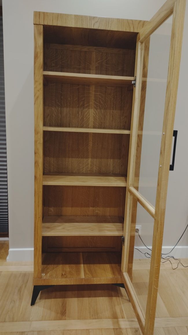 Witryna ||| Biblioteczka dębowa LOFT