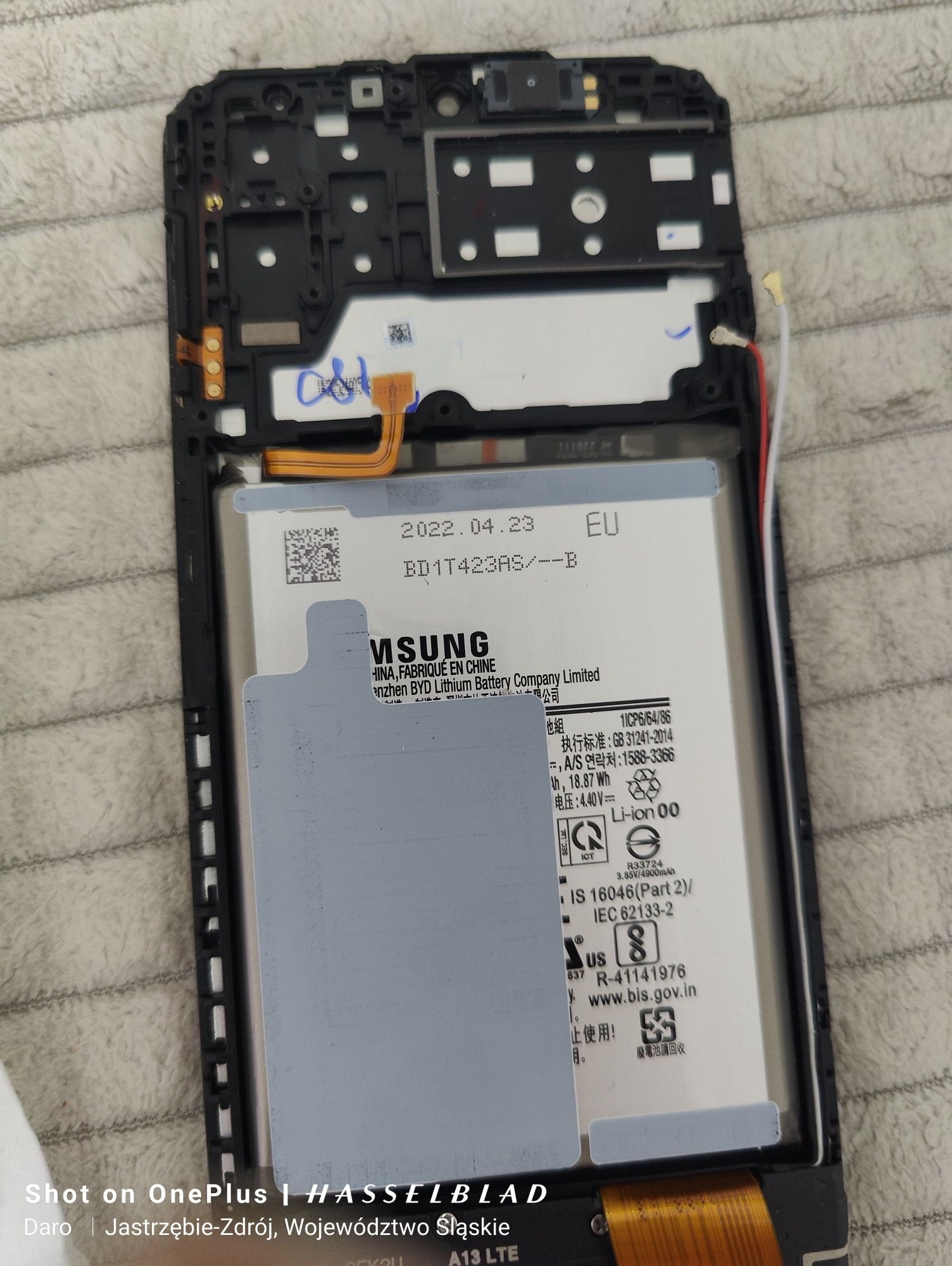 Samsung A13 Bateria