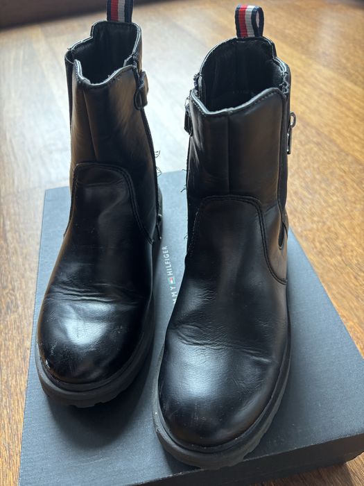 Botas cano medio tommy hilfigher
