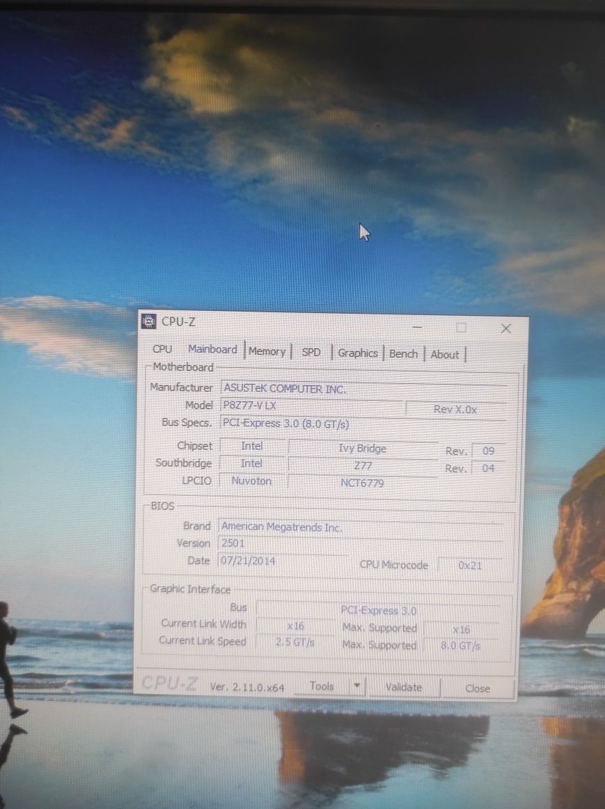 Asus p8z77 -V LX