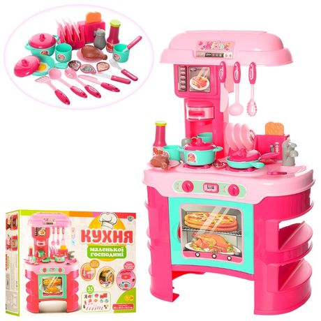 Детская кухня Limo Toy 008-908 световые и звуковые эффекты 35 предмето