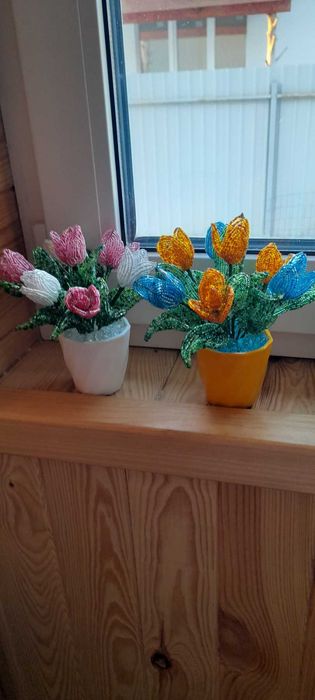 Плету на замовлення квіти і інші вироби з чешського бісеру