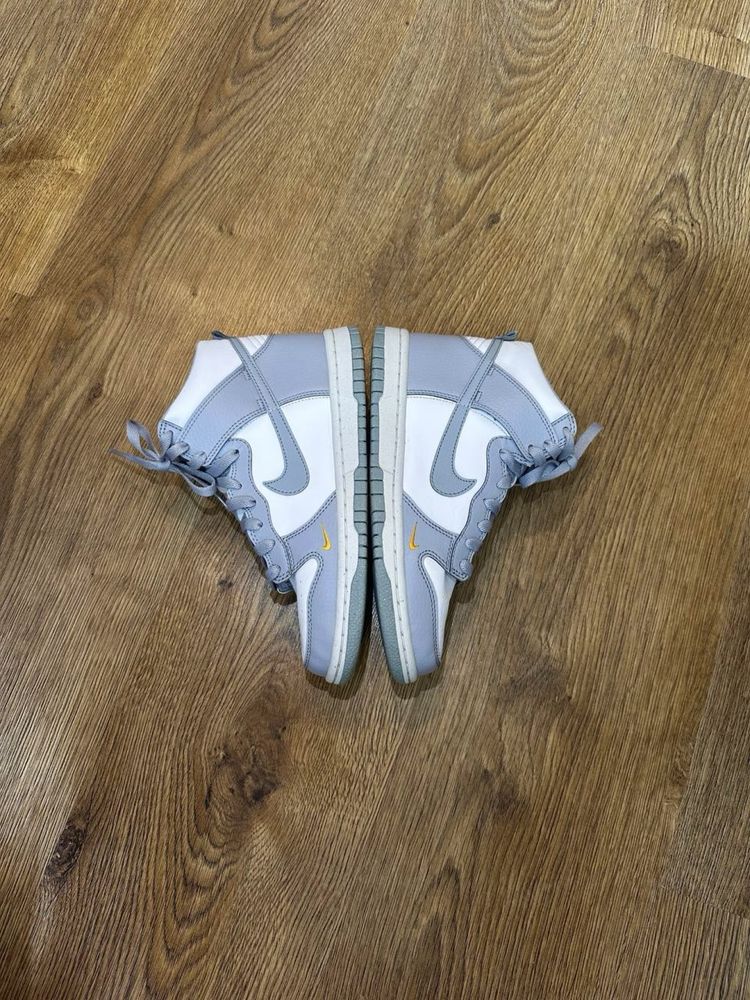 Кросівки Nike Dunk High Next Nature GS Wolf Grey Marigold