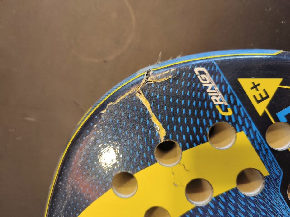 Raquetes de padel Siux, Bullpadel e Head com defeitos