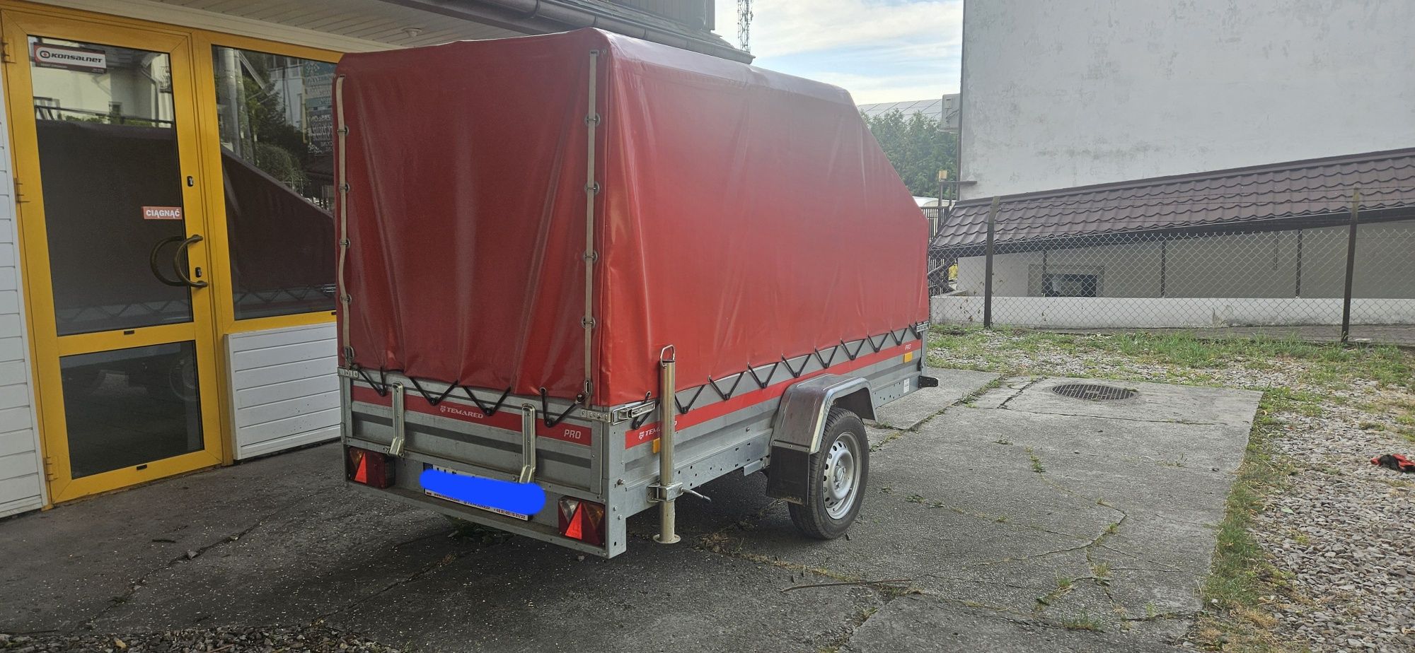 Sprzedam Przyczepka TEMARED PRO Resor 270 cm Przyczepa Mocna Idealna