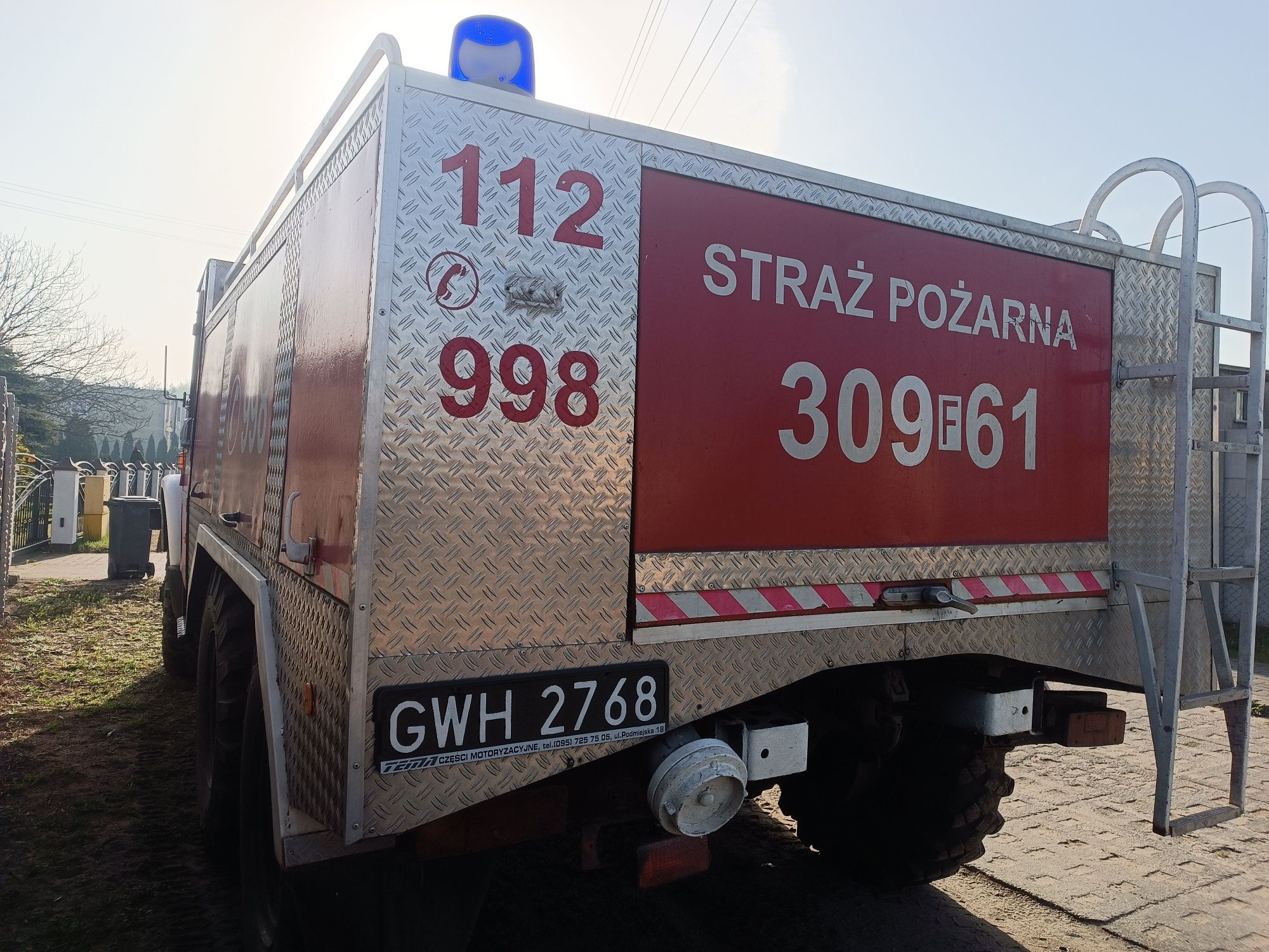 Star 266 pożarniczy, strażacki 6x6 , terenowy