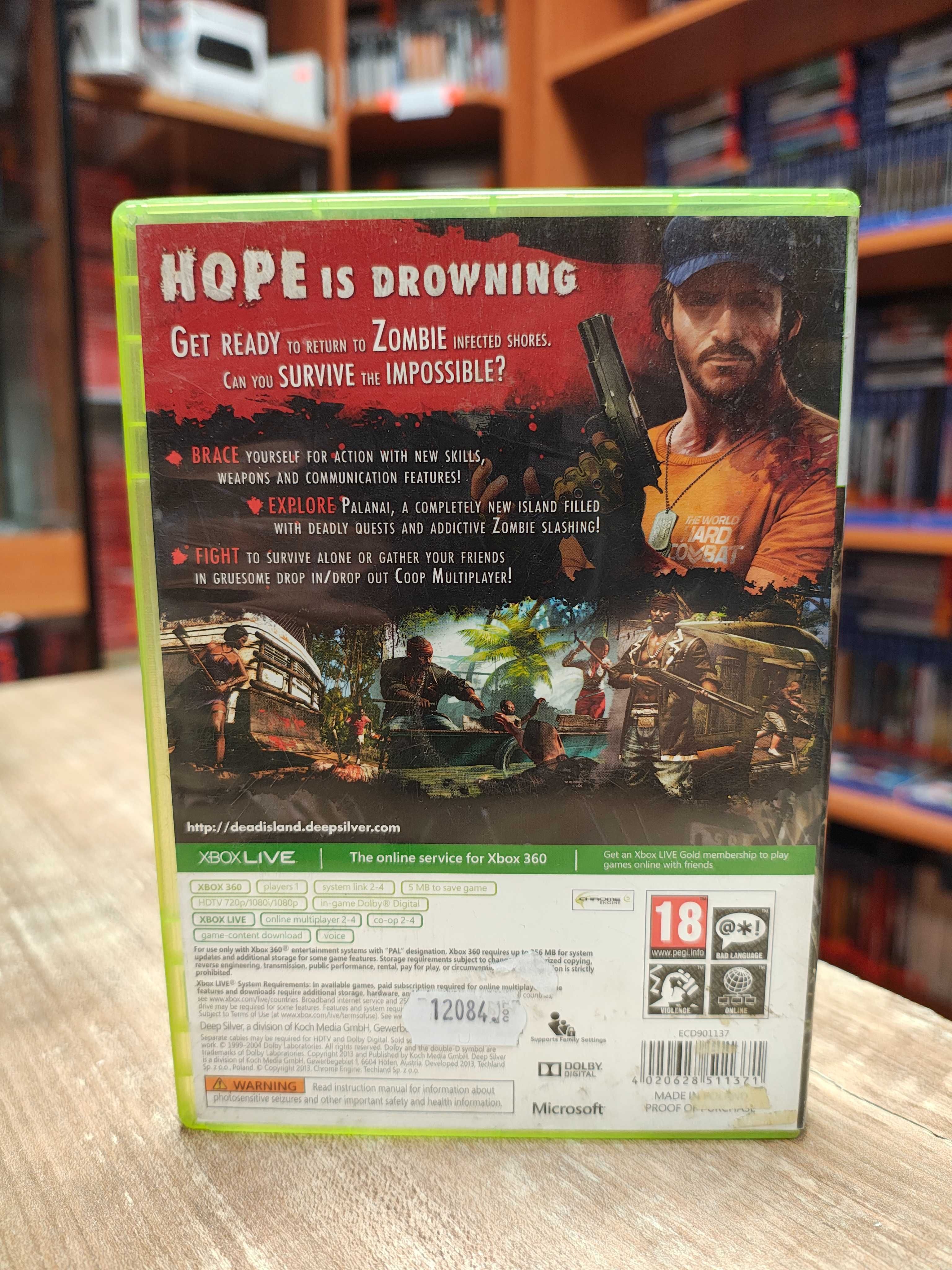 Dead Island Riptide XBOX 360, Sklep Wysyłka Wymiana