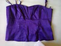 Gorset z satyny 48