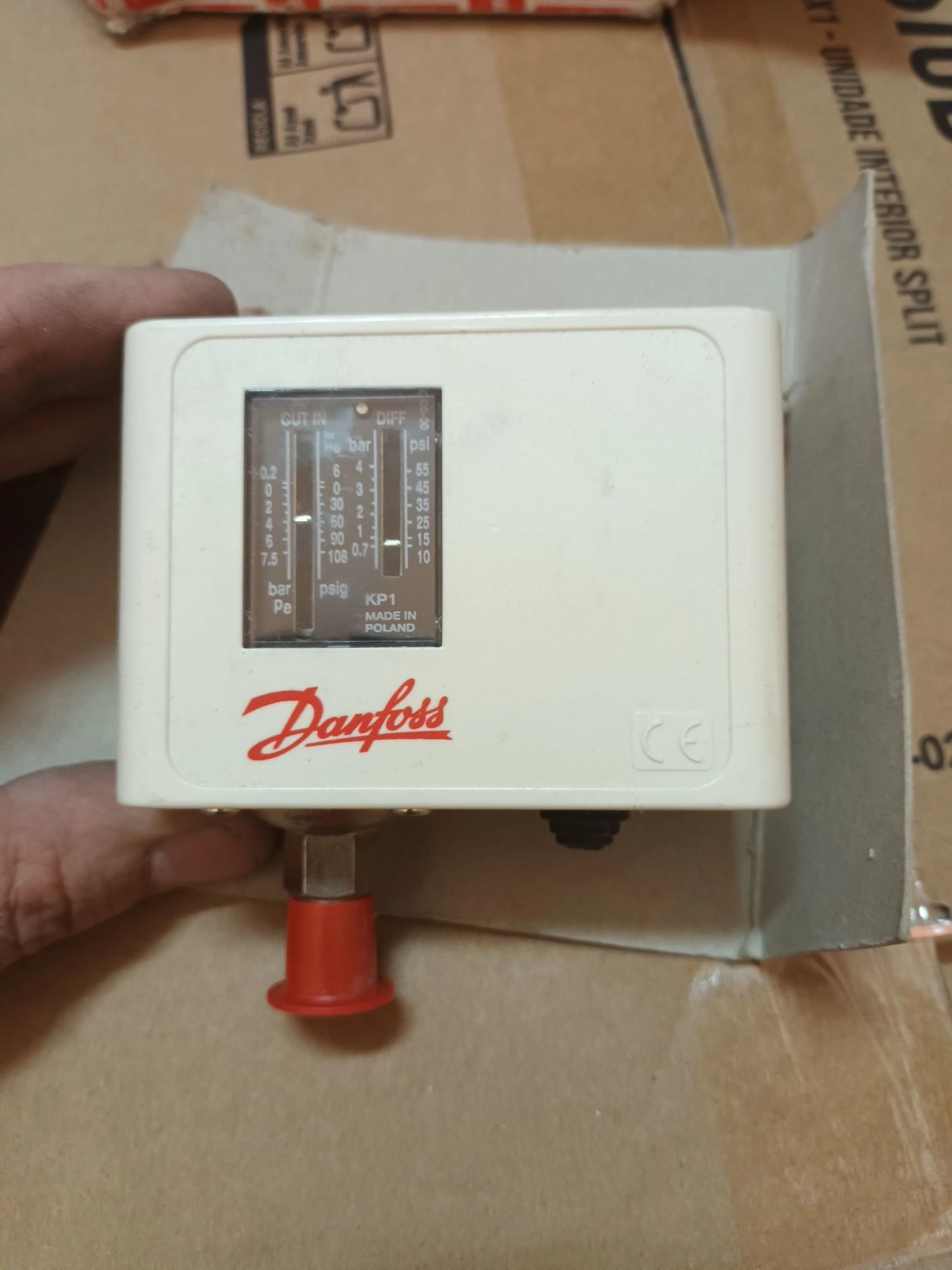 Presostato baixa danfoss