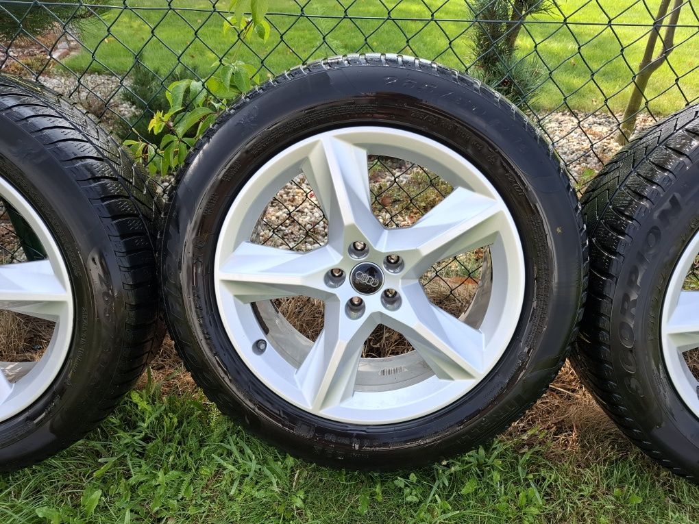 Koła felgi audi R19 Q7 oryginalne felgi opony zima