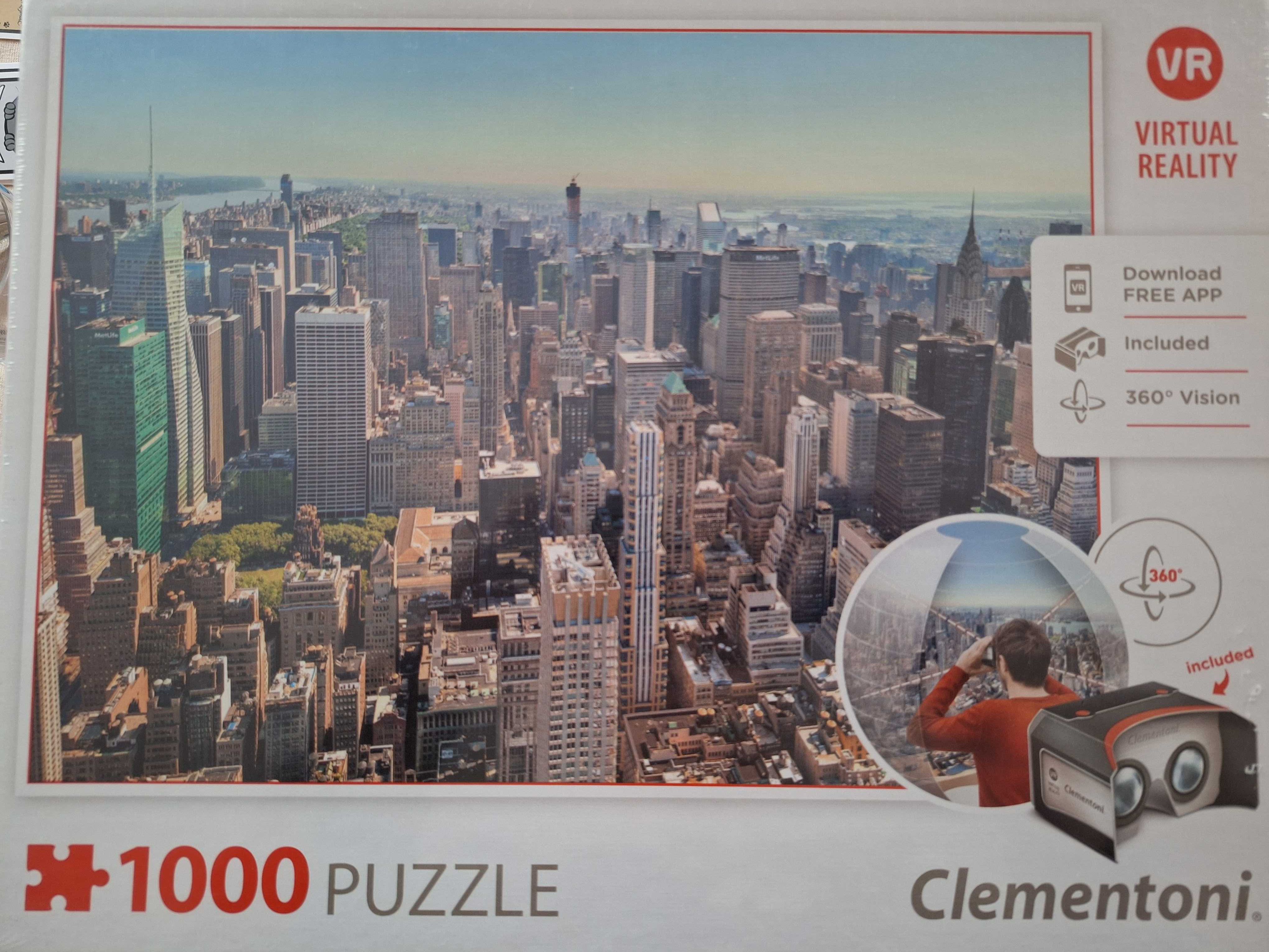 Puzzle Clementoni New York Virtual Reality 1000 el.