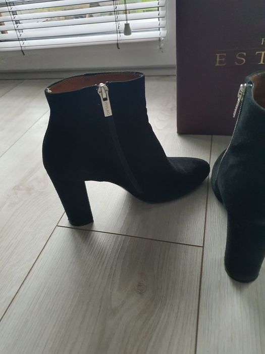 Botki na słupku RYŁKO 36 na 24cm stopę