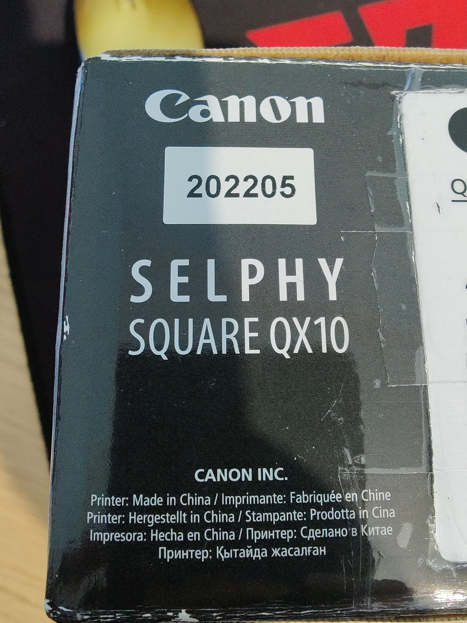 Nowy Canon Selphy Square QX10 Czarny + 20 szt papieru