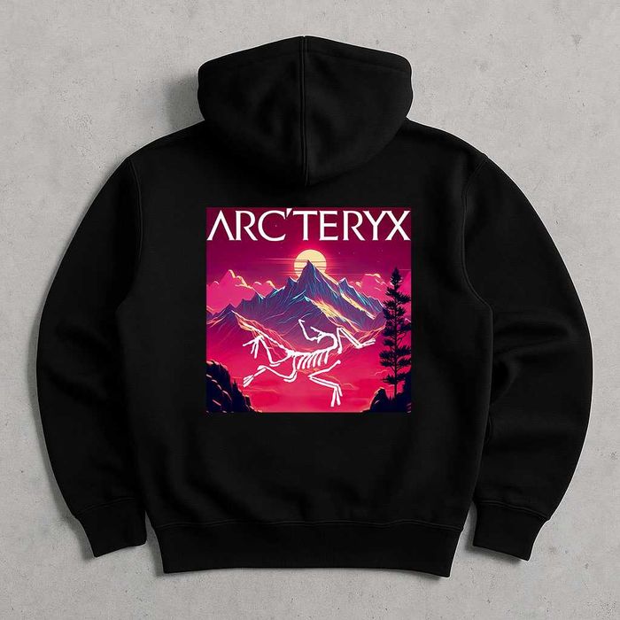 БЕЗ ПЕРЕДПЛАТ — Худи черное Arcteryx Palace — XS S M L XL