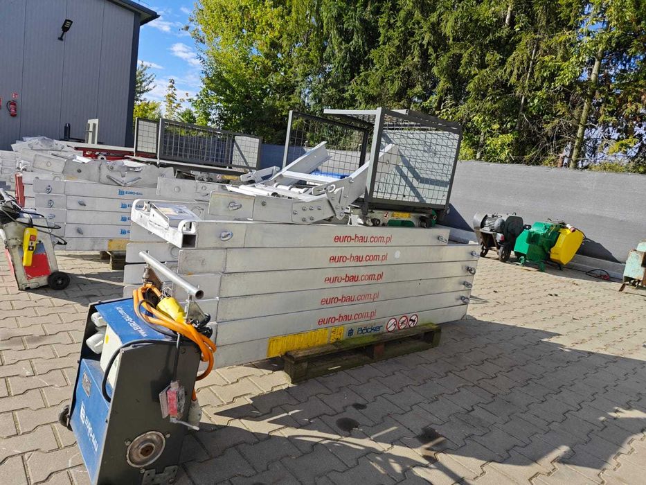 Winda Drabina Dekarska Bocker steinweg TOP LIFT 250kg 12m Nr.1