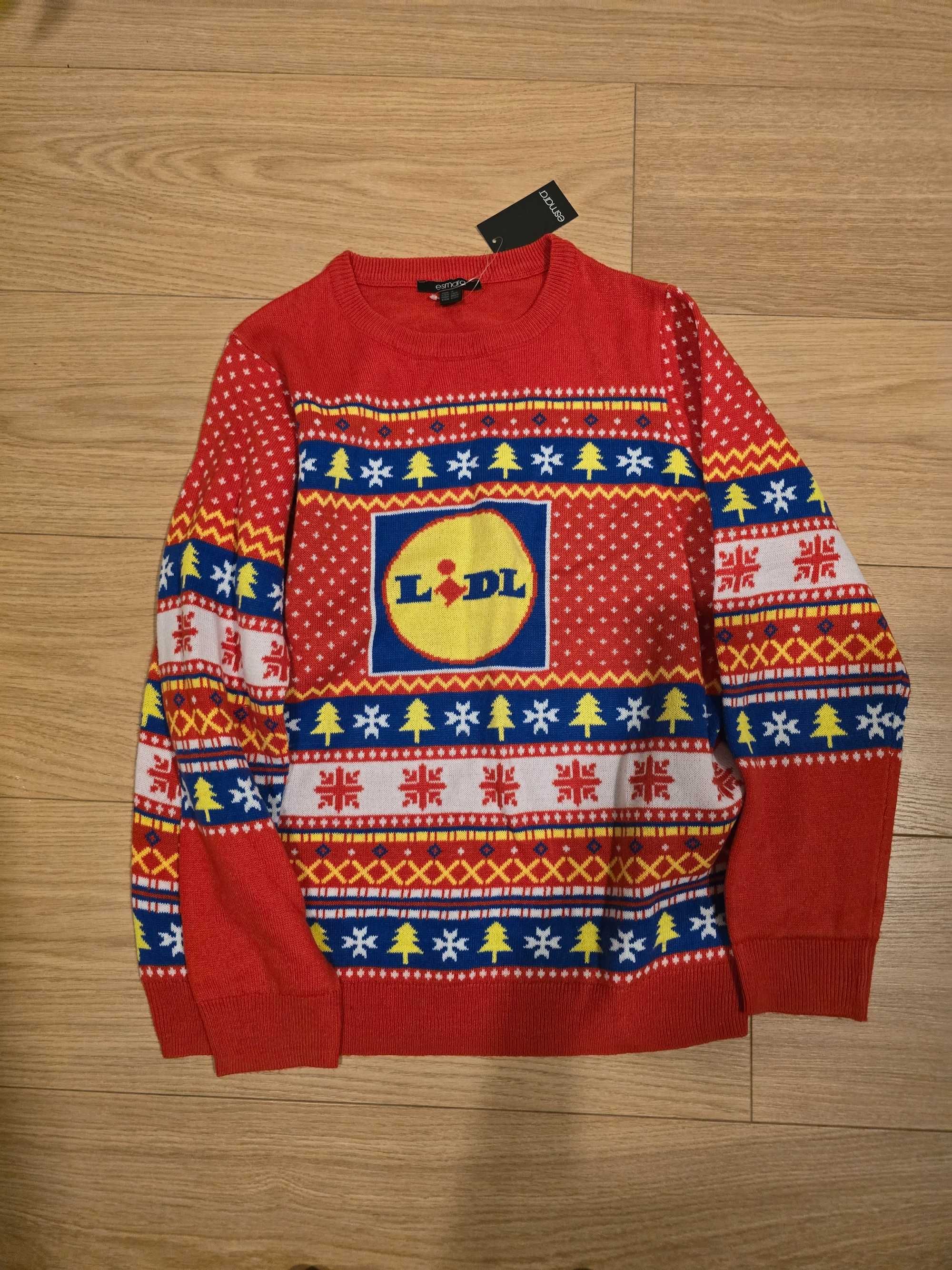 Świąteczny sweterek Lidl