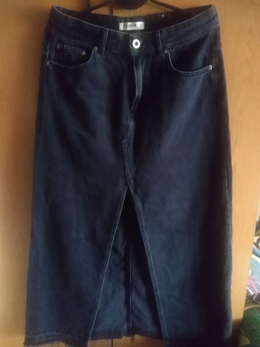 Długa spódnica dżinsowa