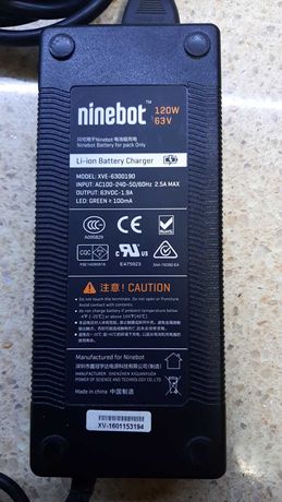Зарядное устройство для гироскутера Ninebot Mini & Pro  ОРИГИНАЛ