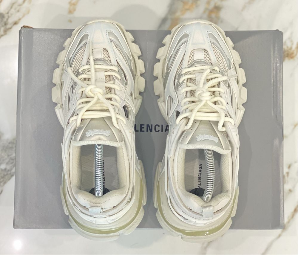 Balenciaga Track 2.0 38 white original off wmns женские new