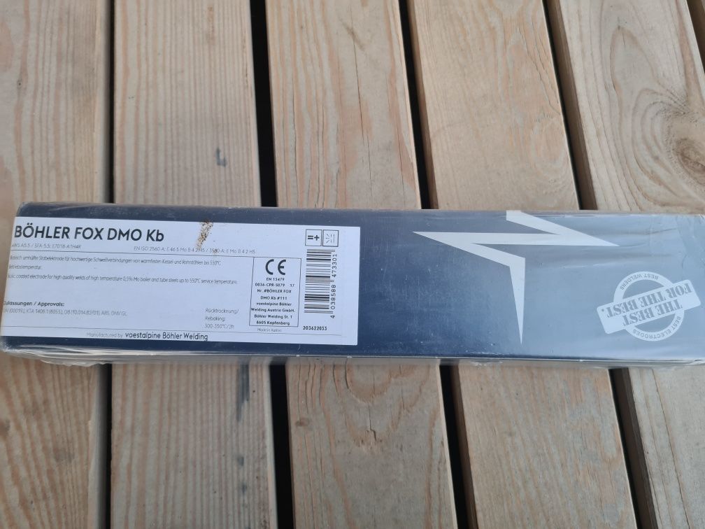 Elektrody spawalnicze Bohler FOX DMO KB fi 2,5