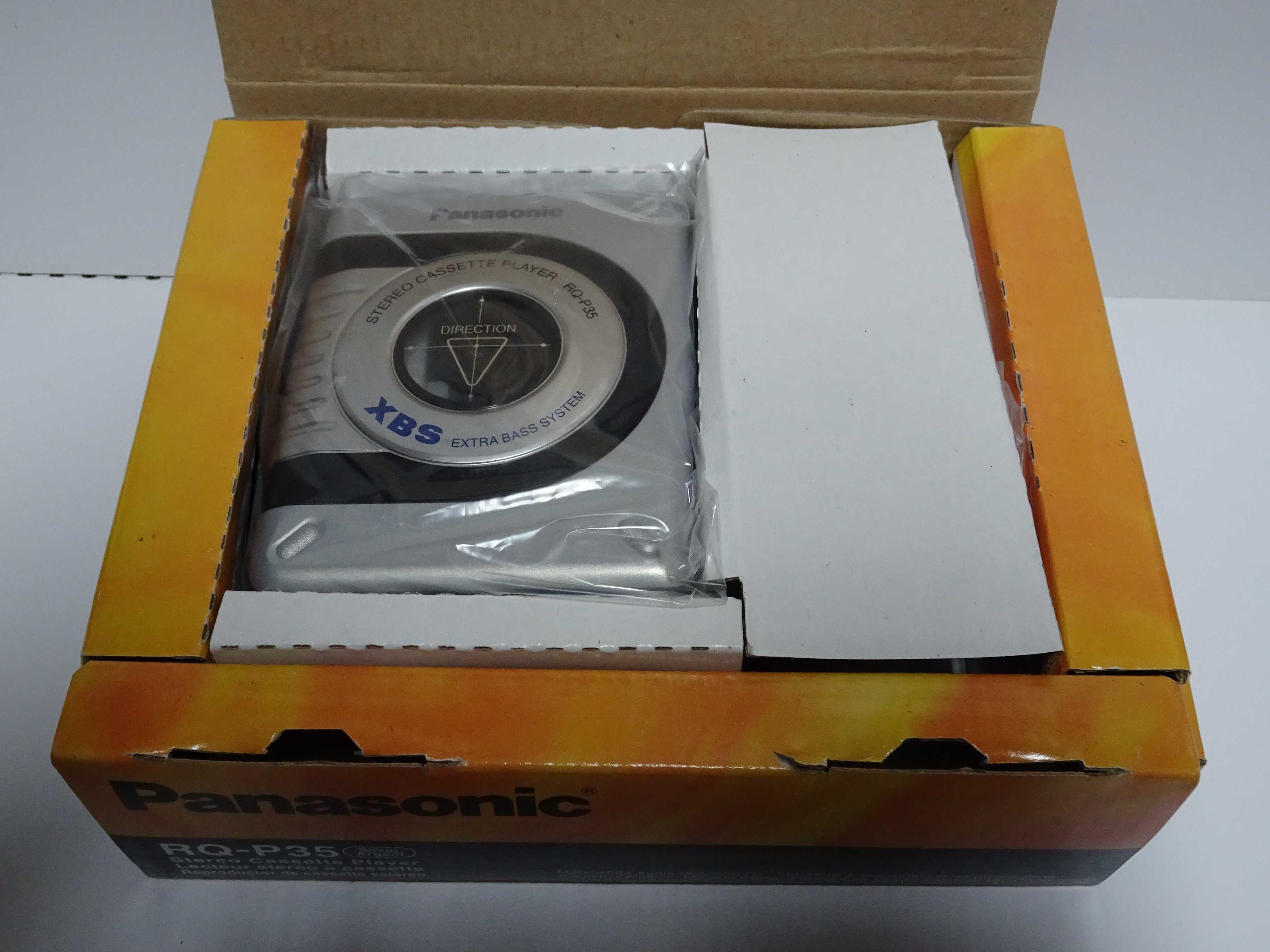NOWY Walkman PANASONIC RQ-P35(SR) Odtwarzacz Kasetowy - 1997r.- OKAZJA