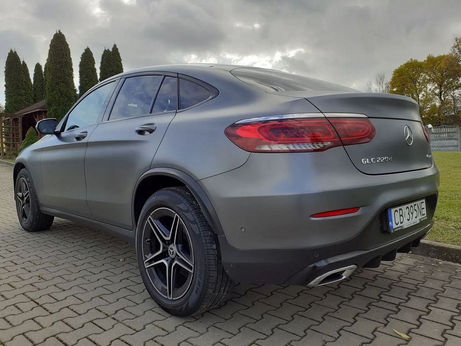 Mercedes-Benz GLC 220d 4Matic Coupe AMG - EXCLUSIVE "szary mat" salon PL FV 23%
