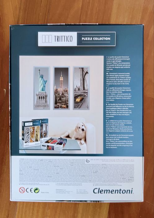 Puzzle triptico Nova Iorque 500 peças cada um