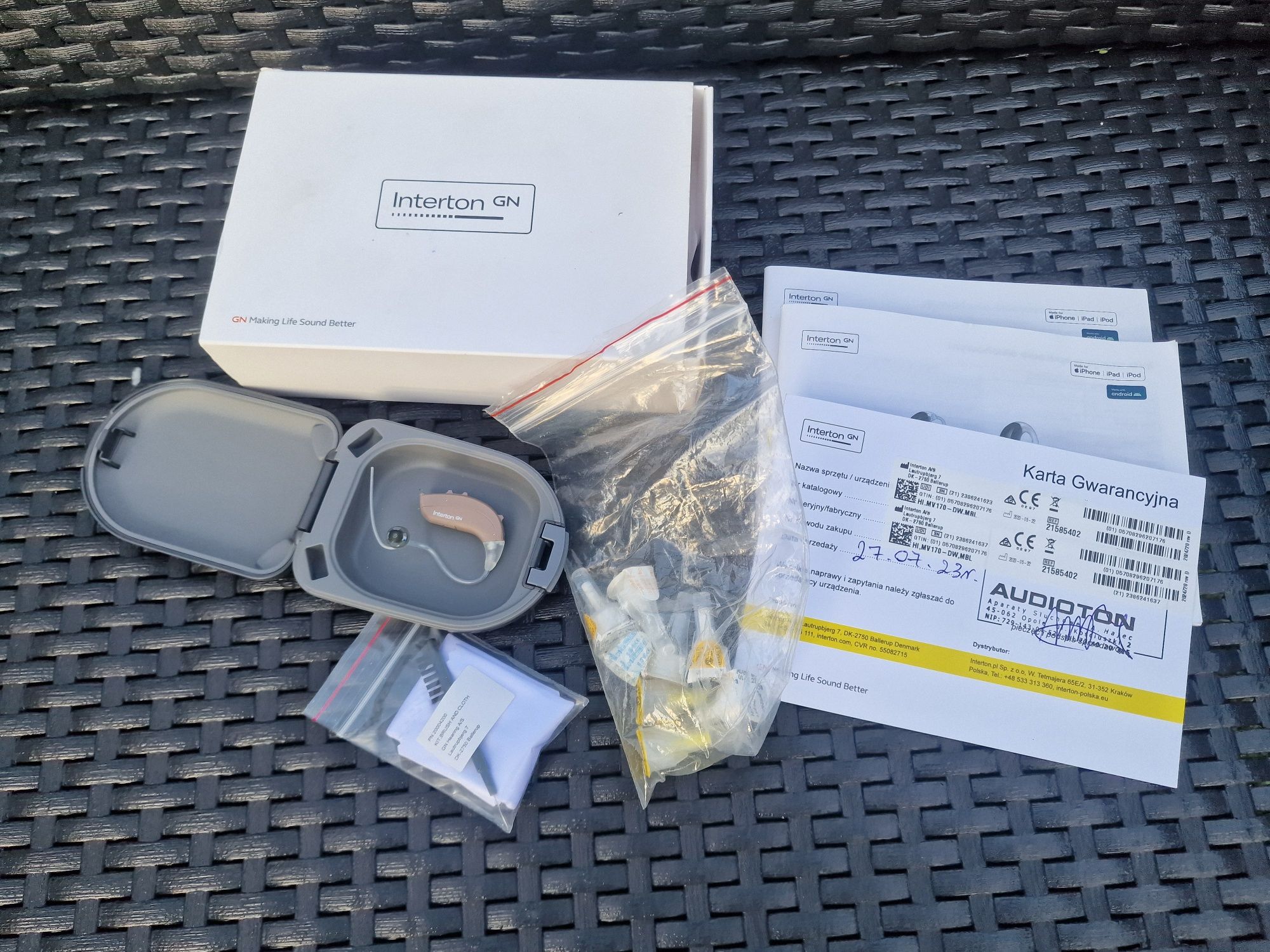 Aparat słuchowy Interton MV170-DW BTE