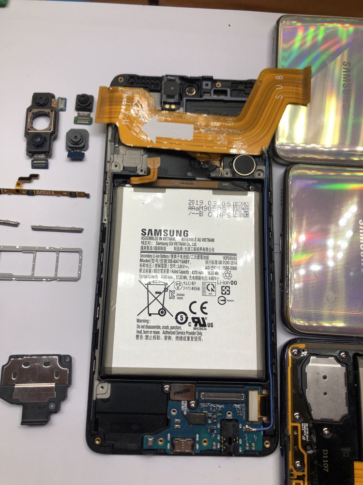 Запчастини samsung A51. А71
