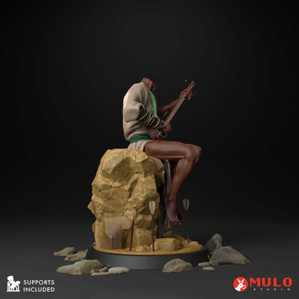 Figurka Headless, Black Myth Wukong, Żywica, Ręcznie Malowana