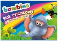 Blok rysunkowy kolorowy A4/16K (10szt) BAMBINO