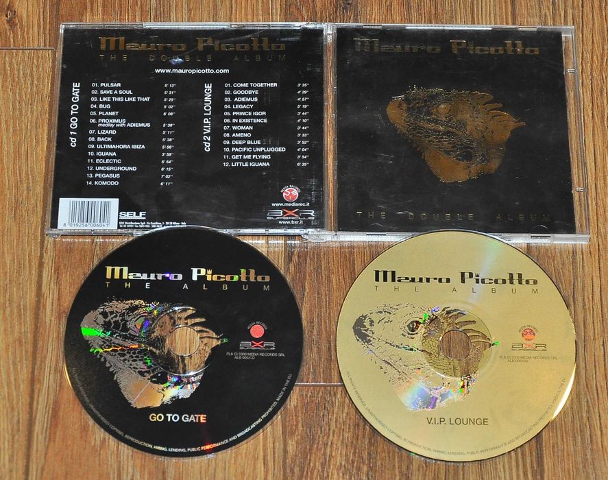 MAURO PICOTTO - The Double Album 2 CD Media Rec.2000 RARE !