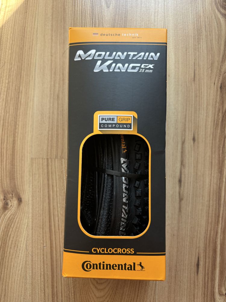 Opona rowerowa Continental Mountain King CX 35 mm