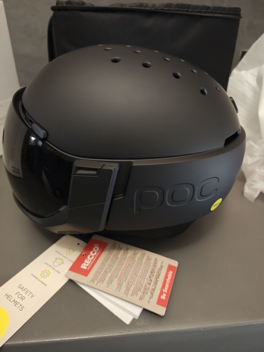 Kask Poc Levator Mips Uranium Black Mat