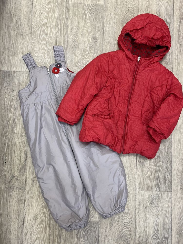 Зимовий комбінезон куртка і штани Wojcik baby 98 розмір