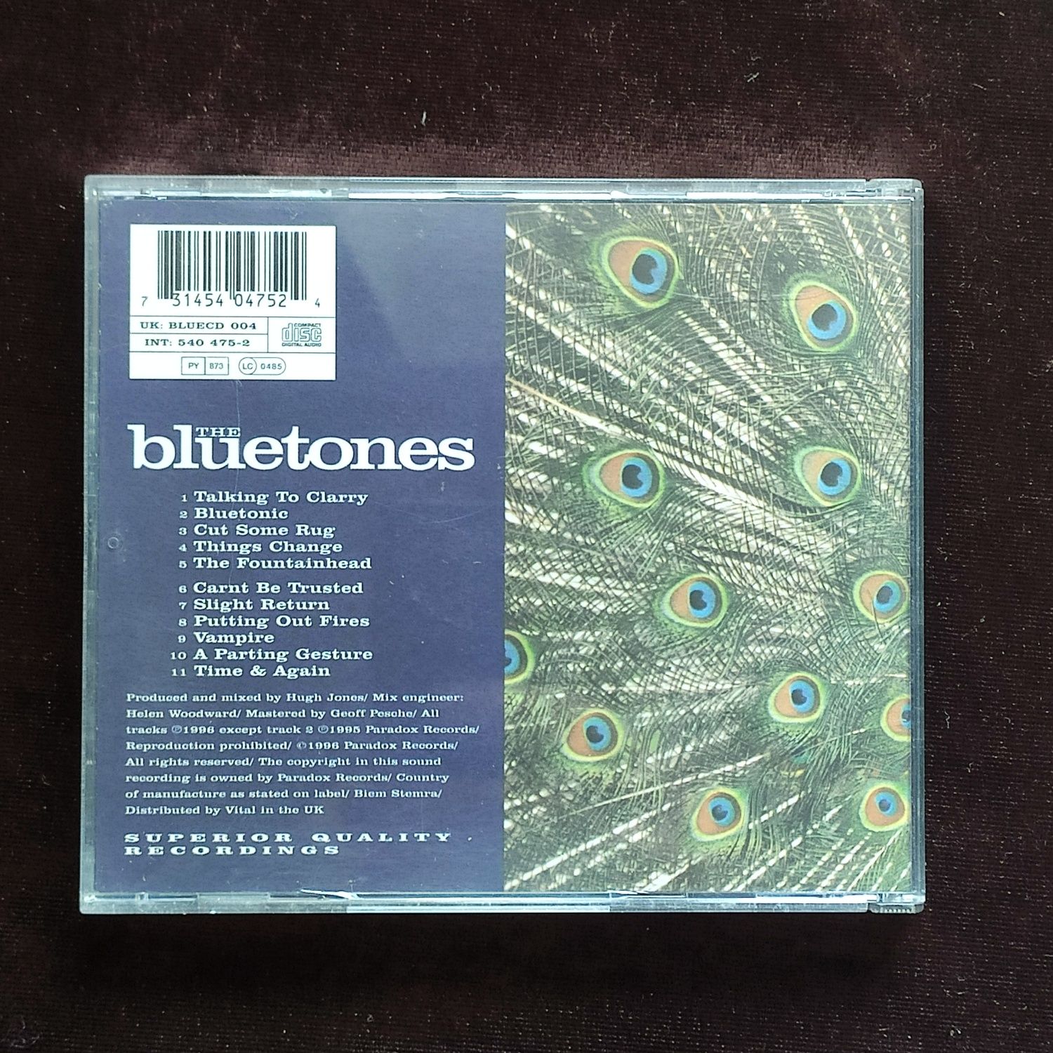 Фирменный музыкальный диск CD. the Bluetones 1996 Expecting to Fly