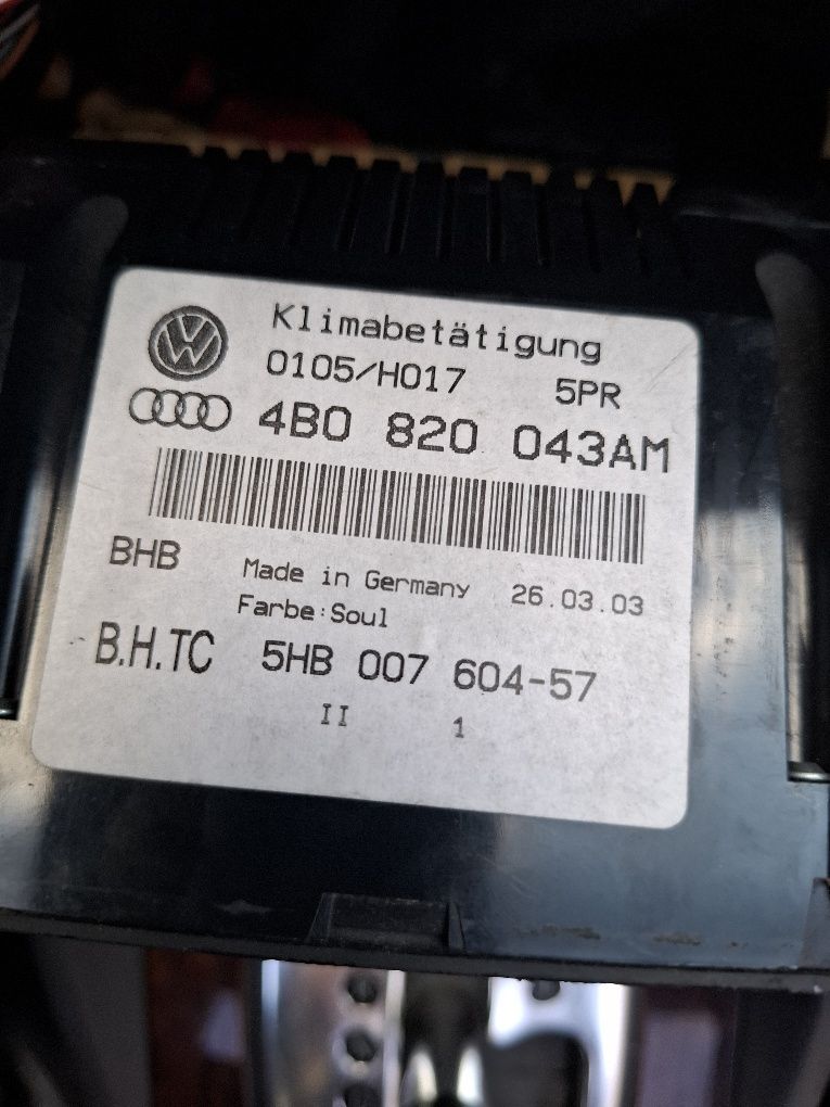 Panel klimatyzacji audi a6c5 polift sprawny