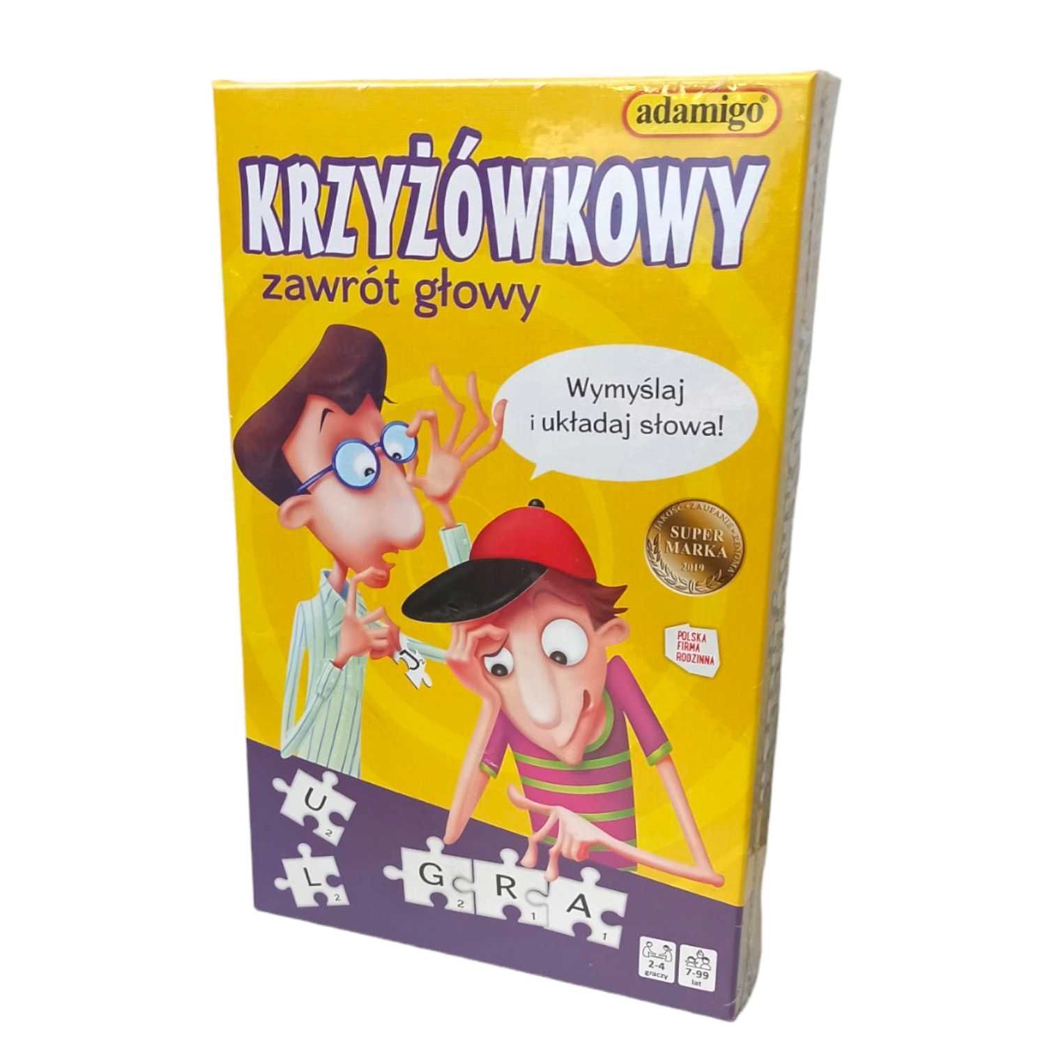 Gra Krzyżówkowy zawrót głowy