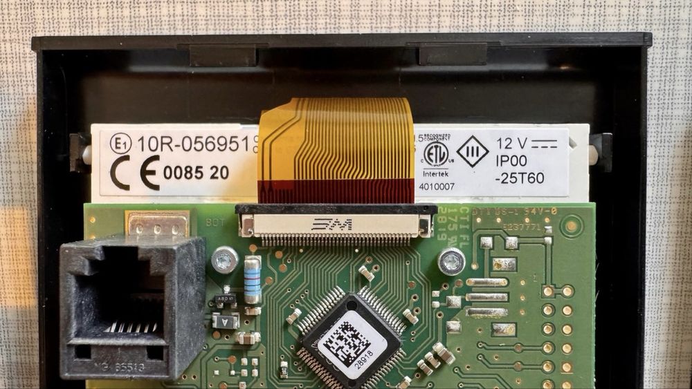 Truma CP Plus panel sterowania