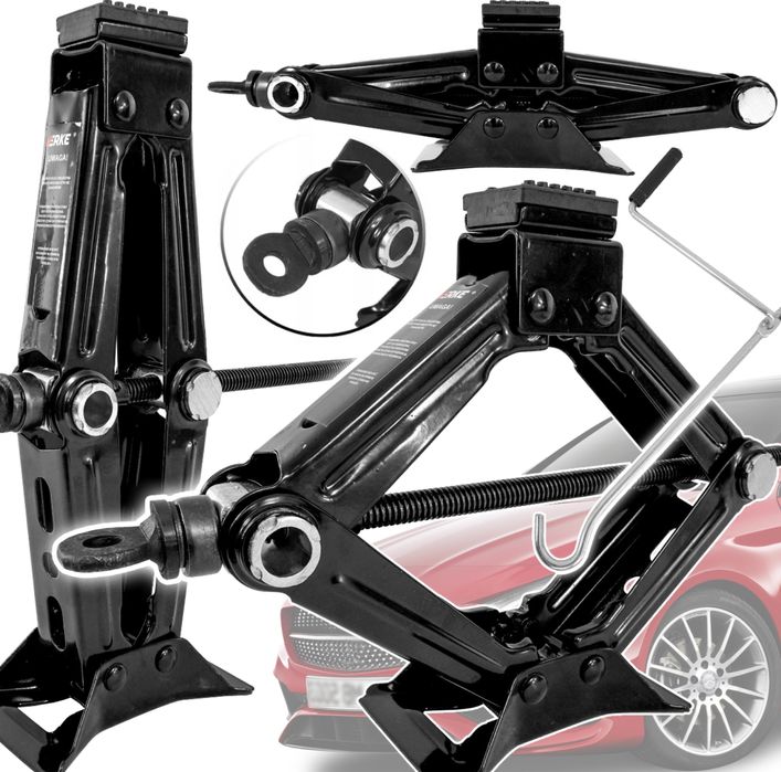 Podnośnik samochodowy podnośnik trapezowy 1.5T kompaktowy podnośnik