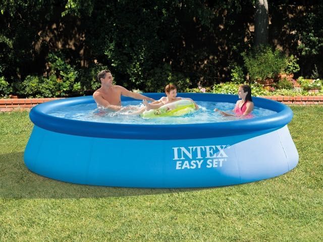 Басейн надувний INTEX 366*76 Великий для всієї родини 28130