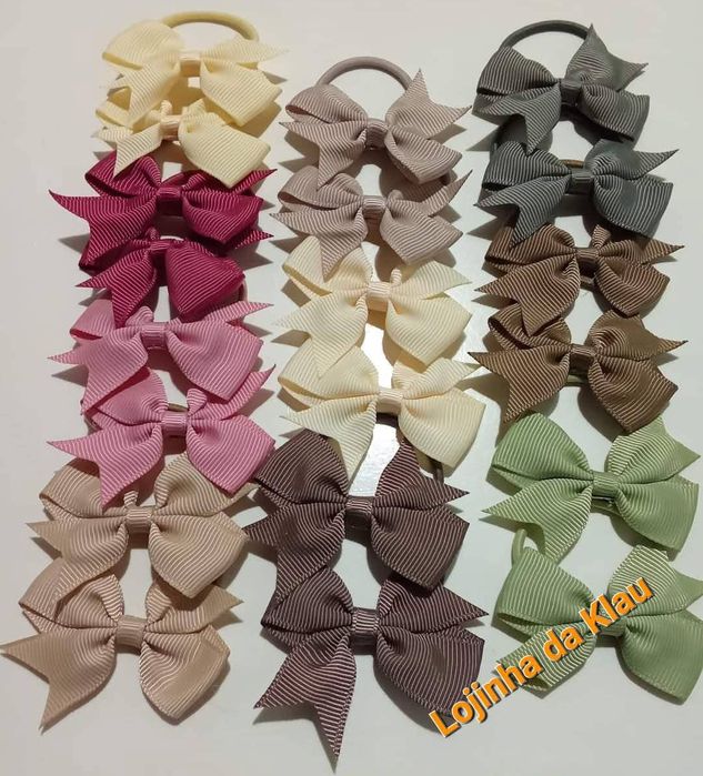 Laçarotes com gancho e elástico pequenos