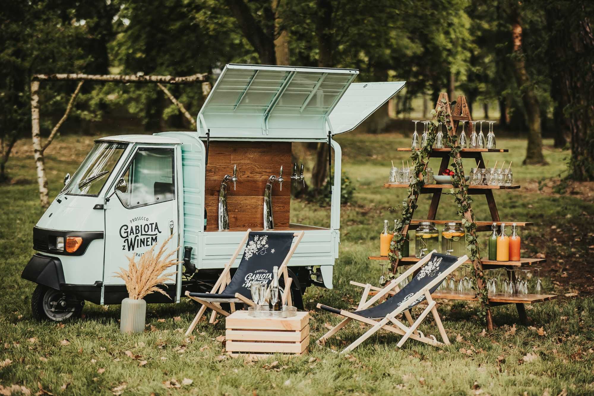 Prosecco Van Mobilny Bar na Wesele Poznań