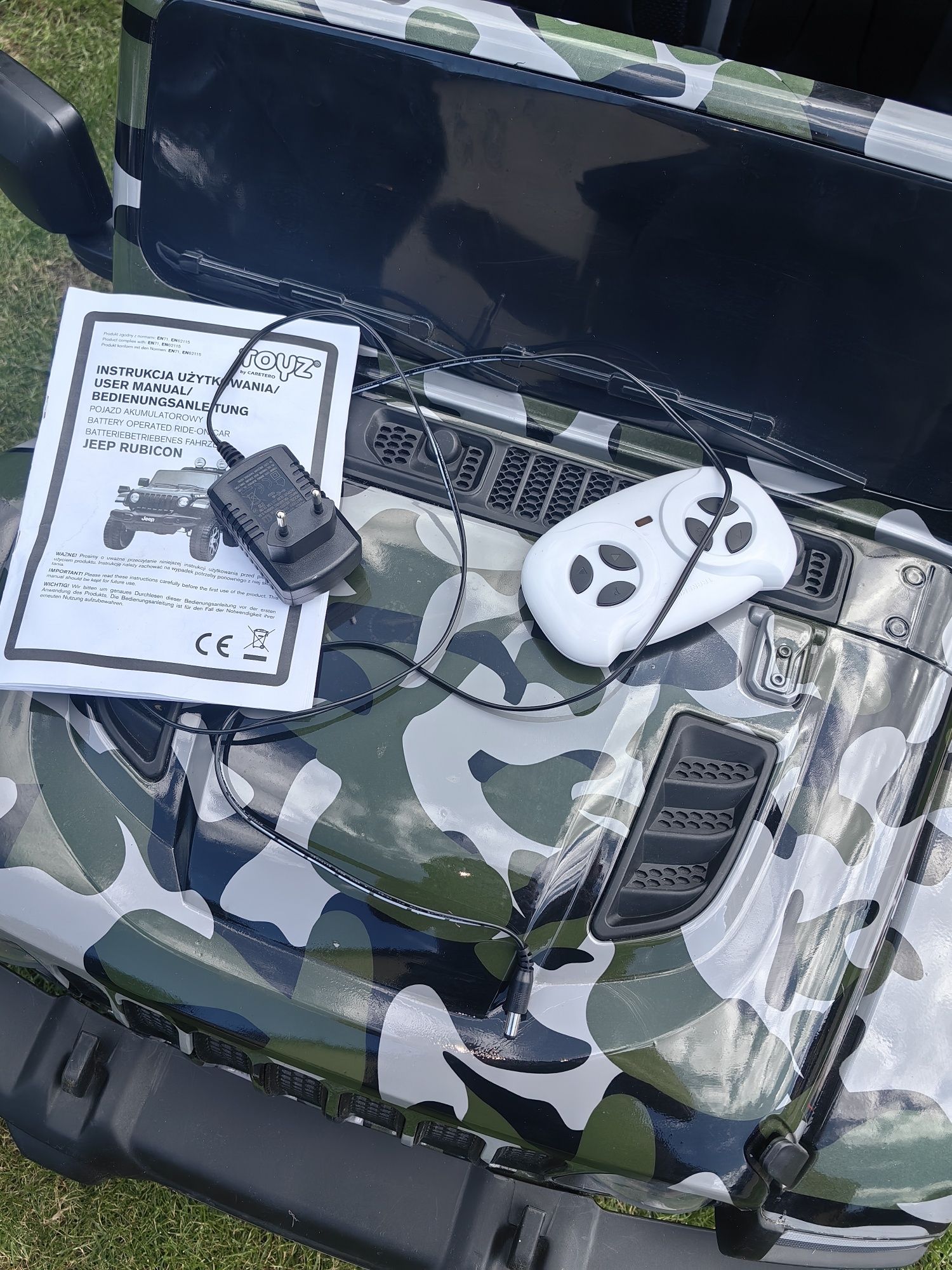 Jeep Rubicon pojazd akumulatorowy dla dzieci